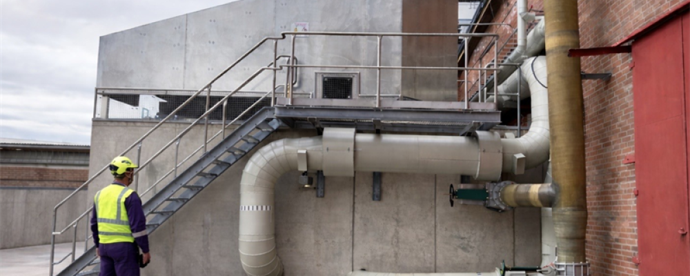 Hundra miljonerssatsningen är den första av sitt slag i världen. Bild visar flotationsanläggningen. Foto: Axopur