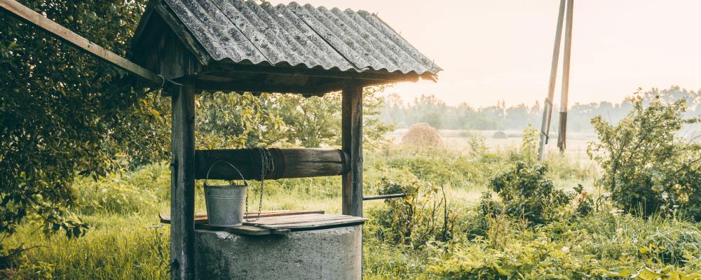 Husägare med egen brunn ansvarar för att vattnet både räcker och är säkert att dricka- både i vardag och kris. Foto: pavlo semeniuk/unsplash