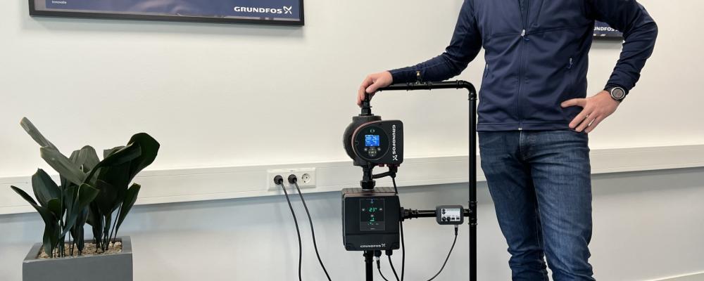 Jon Olav Eidsmo, Sales Engineer på Grundfos. Foto: Grundfos