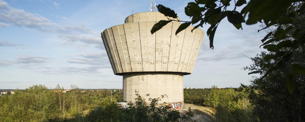 Högdalens vattenreservoar. Foto: Stockholm Vatten och Avfall