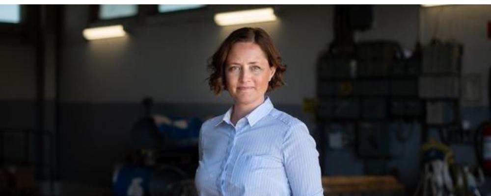 Mari Nilsson, vd på Ivab, ser många vinster med satsningen. Foto: Zandra Klasson