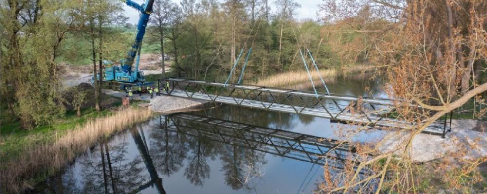 Kävlingeån vid kraftvärmeverket i Örtofta. Foto: Kraftringen