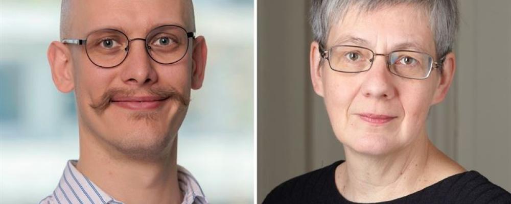 Axel Andersson, läkare och forskare inom arbets- och miljömedicin, Göteborgs universitet och Kristina Jakobsson, läkare och seniorprofessor, Göteborgs universitet. Foto: Sahlgrenska akademin