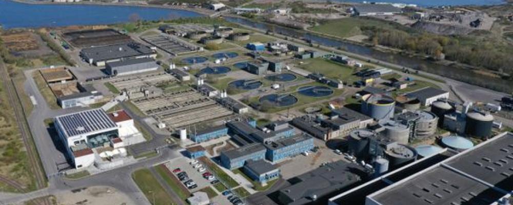 Sjölunda pumpstation kommer att bli Sveriges största pumpstation för avloppsvatten. FOTO: VA SYD