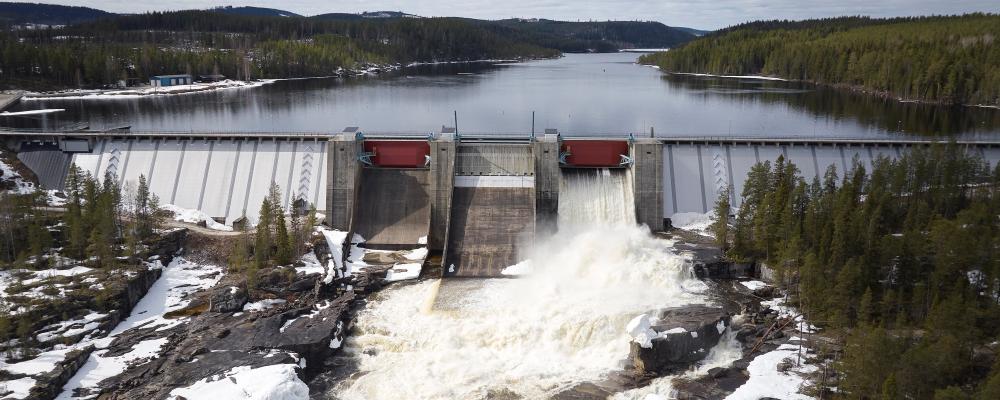 Bålforsens vattenkraftsstation. Foto: Uniper