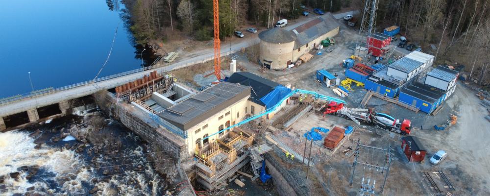 Modellen ska effektivisera renoveringen av vattenkraftstation. Foto: Norconsult