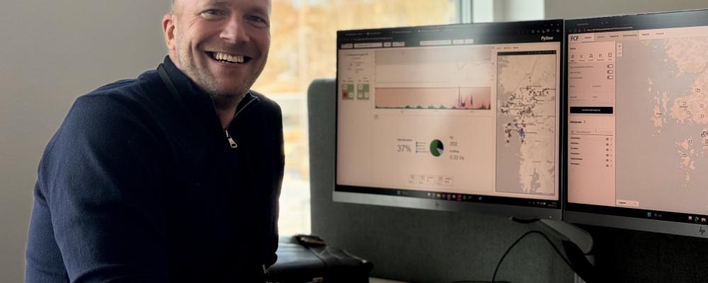 Glen Nivert, strateg på Ledningsnät på Kretslopp och vatten, har vunnit föreningen Vattens pris New Technology för bla AI-applikationer. Foto: Maya Guzman