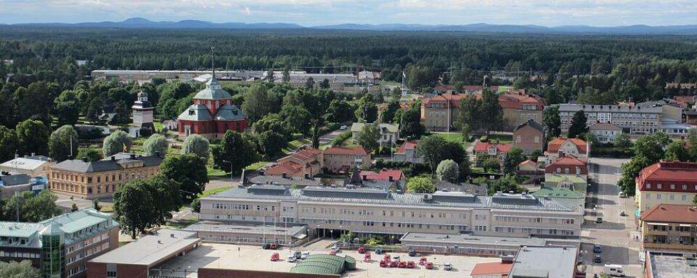 Vy från Oscarsborg, Söderhamn Foto: Annika64/Wikimedia Commons https://commons.wikimedia.org/wiki/File:Vy_fr%C3%A5n_Oscarsborg.jpg
