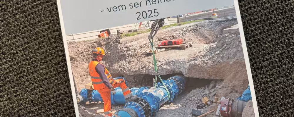 2025 års upplaga av rapporten En läcka i taget – vem ser helheten?. Foto: VA-Fakta