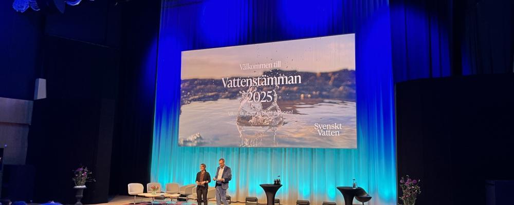 Vattenstämman 2025. Foto: Svenskt Vatten