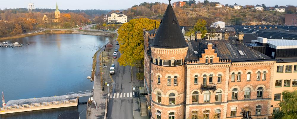 Villeroy & Boch Gustavsbergs huvudkontor i Gustavsberg. Foto: Gustavsberg