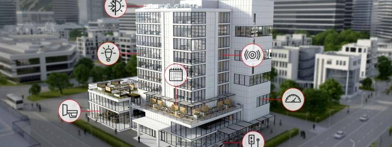 Den nya skalbara plattformen som omfattar bland annat VVS-styrning, energihantering, analys och fjärrtjänster.