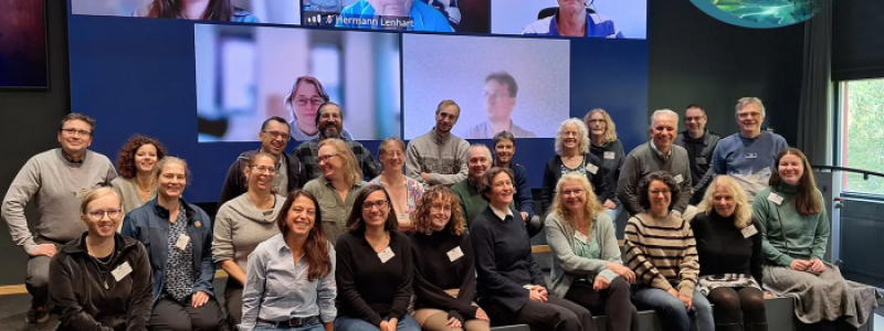 Den första stora workshopen med deltagare från 14 länder. Foto: CodeBlue