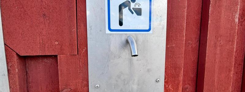 Genrebild: tappställe för dricksvatten. Foto: Stina Wickenberg
