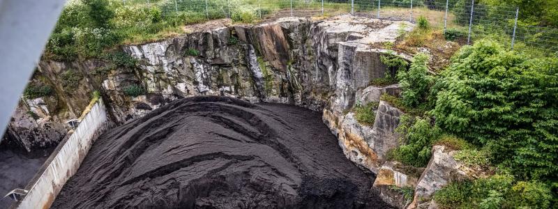 Allt slam som producerades på Gryaab 2025 blev Revaq-certiferat. Det innebär i praktiken att nästan 50 000 slam av god kvalité kan användas på åkermark. Foto: Gryab