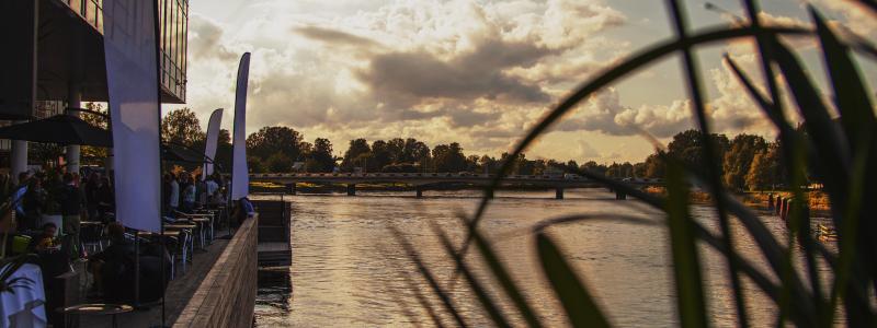 Konferensen kommer att hållas på Karlstad Congress Culture Centres vid Klarälven i centrala Karlstad. Foto: Karlstad Congress Culture Centre