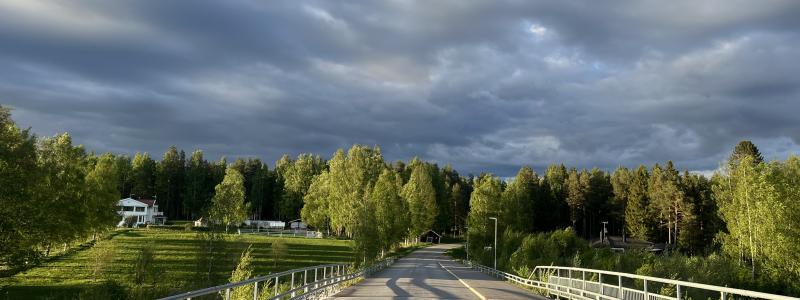 Fåröbron Foto: Piteå kommun
