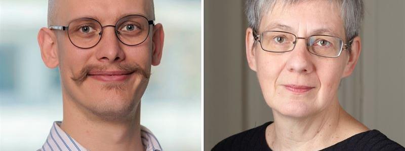 Axel Andersson, läkare och forskare inom arbets- och miljömedicin, Göteborgs universitet och Kristina Jakobsson, läkare och seniorprofessor, Göteborgs universitet. Foto: Sahlgrenska akademin