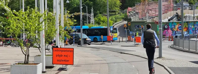 Korsvägen i Göteborg. Foto: Trafikverket