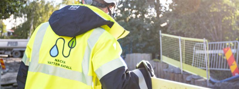 Bakom överskottet ligger bland annat senarelagda projekt som lett till lägre lånekostnader. Foto: 
Nacka vatten och avfall