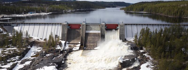 Bålforsens vattenkraftsstation. Foto: Uniper