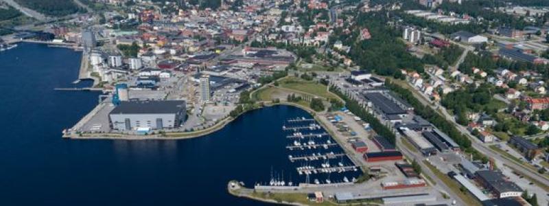 Projekten ingår i satsningen Thriving Northern Cities och har tillsammans en budget på närmare 200 miljoner kronor. Foto: Örnsköldsviks kommun