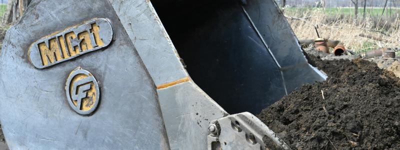 Grävskopa. Genrebild: Loren King/unsplash