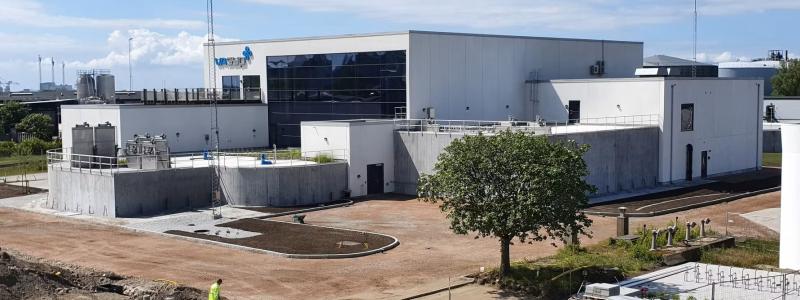 Inloppsbyggnad. Foto: Va Syd