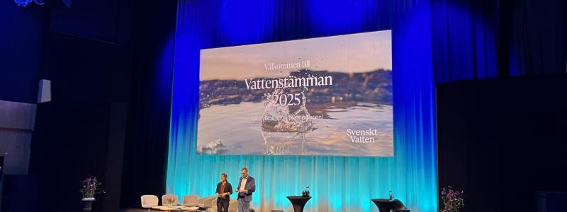 Vattenstämman 2025. Foto: Svenskt Vatten
