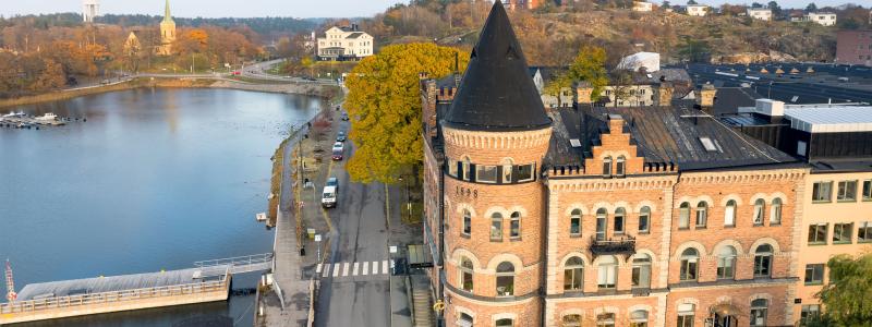 Villeroy & Boch Gustavsbergs huvudkontor i Gustavsberg. Foto: Gustavsberg