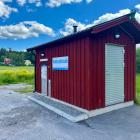 Vattenkiosk i Täby kommun. Stöd till dricksvattenberedskap gäller bland annat nödvattenberedskap, reservvatten och beredskapsbrunnar. Foto: Stina Wickenberg