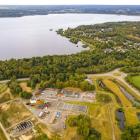 Hässleholms reningsverk med omnejd. Foto: Hässleholm Miljö