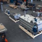 Installationen omfattar hela inloppslösningen vid Ellbo reningsverk. Bakgrunden är att den befintliga utrustningen från början av 2000-talet inte längre bedömdes vara ekonomiskt försvarbar att uppgradera. Foto: Hydria