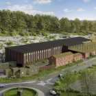 Visionsbild Kretsloppsparken Foto: Kaminsky Arkitekter