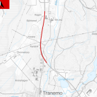 Översiktskarta över Ljungsnäs vattenskydd. Karta: Trafikverket