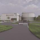 Framtidens ytvattenverk. Illustration: Karlshamn Energi