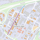 Framkomligheten för biltrafik påverkas under byggtiden. Radiatorvägen stängs av i etapper, men verksamheterna i området förblir tillgängliga via alternativa infarter. Bild: Örebro kommun