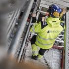 Byggnationen av vattenverket med tillhörande högreservoar inkluderar ledningsnät mellan anläggningarna. Foto: Hedin