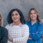 Karin Ripol (vd, från vänster), Marie Hedayati, Gabriella Rullander och Christoffer Grunewald Foto: Structor