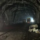 Bild från tunnelarbetet. Foto: Katarina Yngvesson/Trafikverket