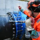 Genrebild stålrör Peab Foto Peter Steen