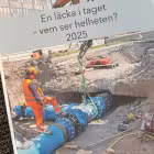 2025 års upplaga av rapporten En läcka i taget – vem ser helheten?. Foto: VA-Fakta