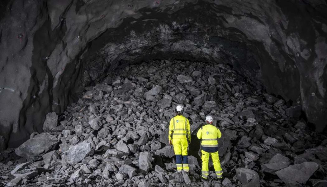I december skedde sista salvan som innebär att Stockholm Vatten och avlopps 1,4 mil långa avloppstunnel sprängts ut hela vägen mellan Bromma och Sickla.
FOTO: Stockholm Vatten och Avlopp
