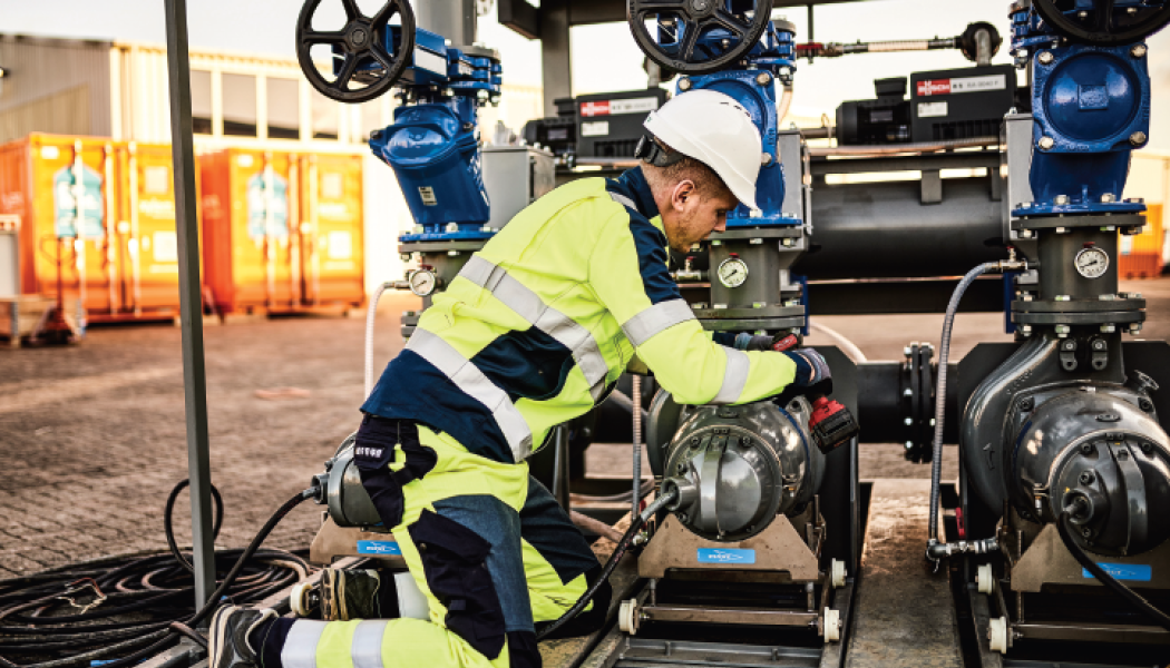 Foto: Jesper Rosander, chef för Xylem Rental Solutions i Sverige