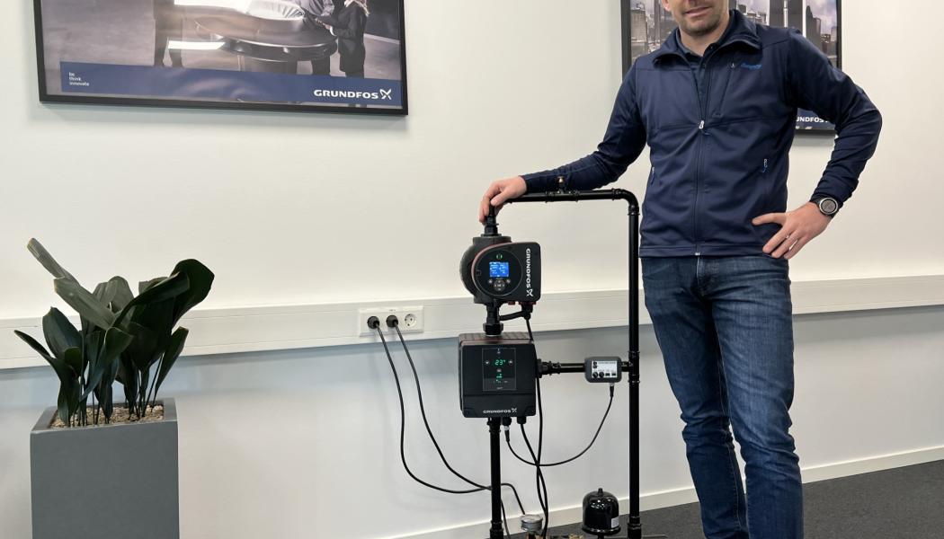 Jon Olav Eidsmo, Sales Engineer på Grundfos. Foto: Grundfos