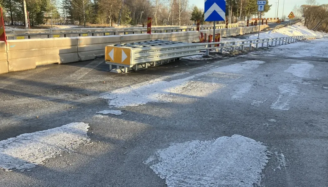 Sträckan används för att transportera farligt gods till och från Gävle hamn och som omledningsväg för E4 Foto: Trafikverket