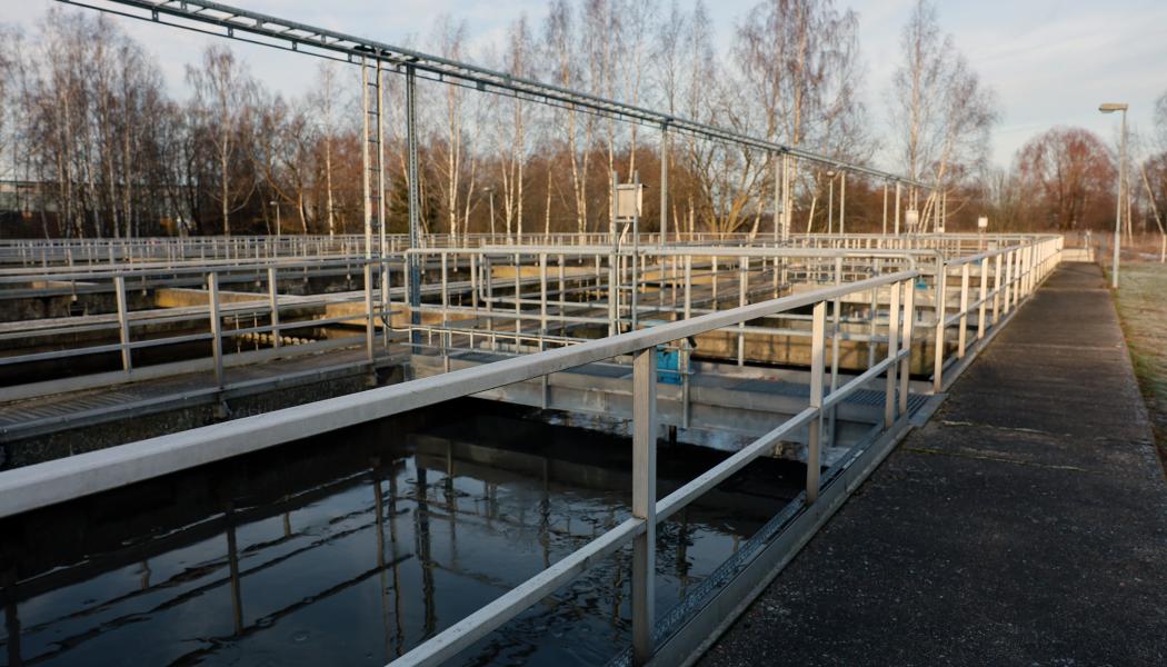 Duvbackens reningsverk. Foto: Gästrike Vatten