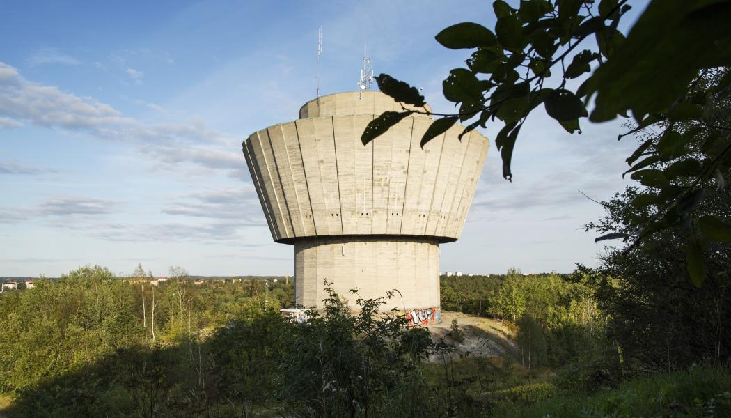 Högdalens vattenreservoar. Foto: Stockholm Vatten och Avfall