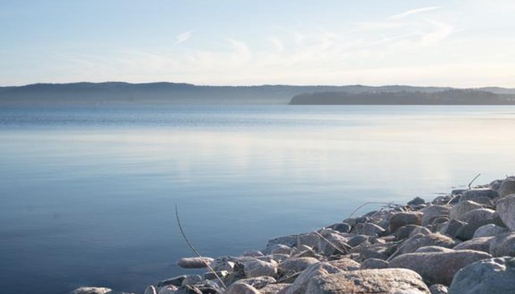 Vy från Vätterstranden. Foto: Jönköpings kommun