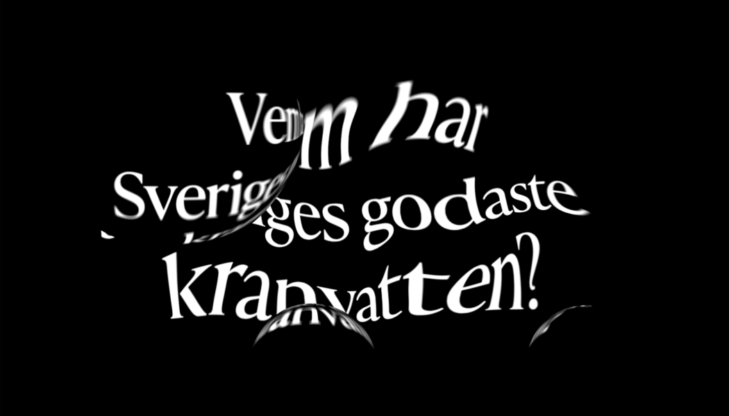 Gott, hållbart och alltid nära till hands! Vi firar den porlande friska drycken vi får ur kranen varje dag genom att utse Sveriges godaste kranvatten i Kranvattentävlingen 2025. Bild: Svenskt Vatten